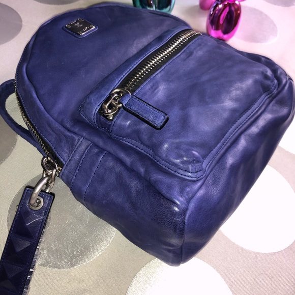 MCM SuperSoft Mini Leather Backpack - Picture 13 of 13
